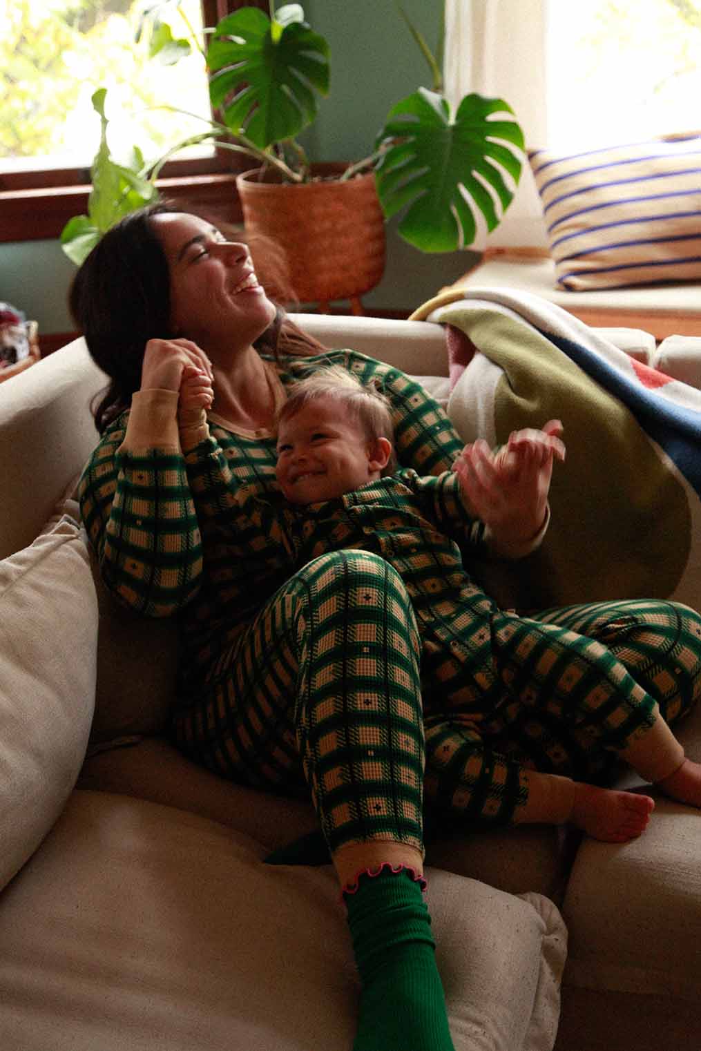 Kids Waffle One-Piece Sleeper