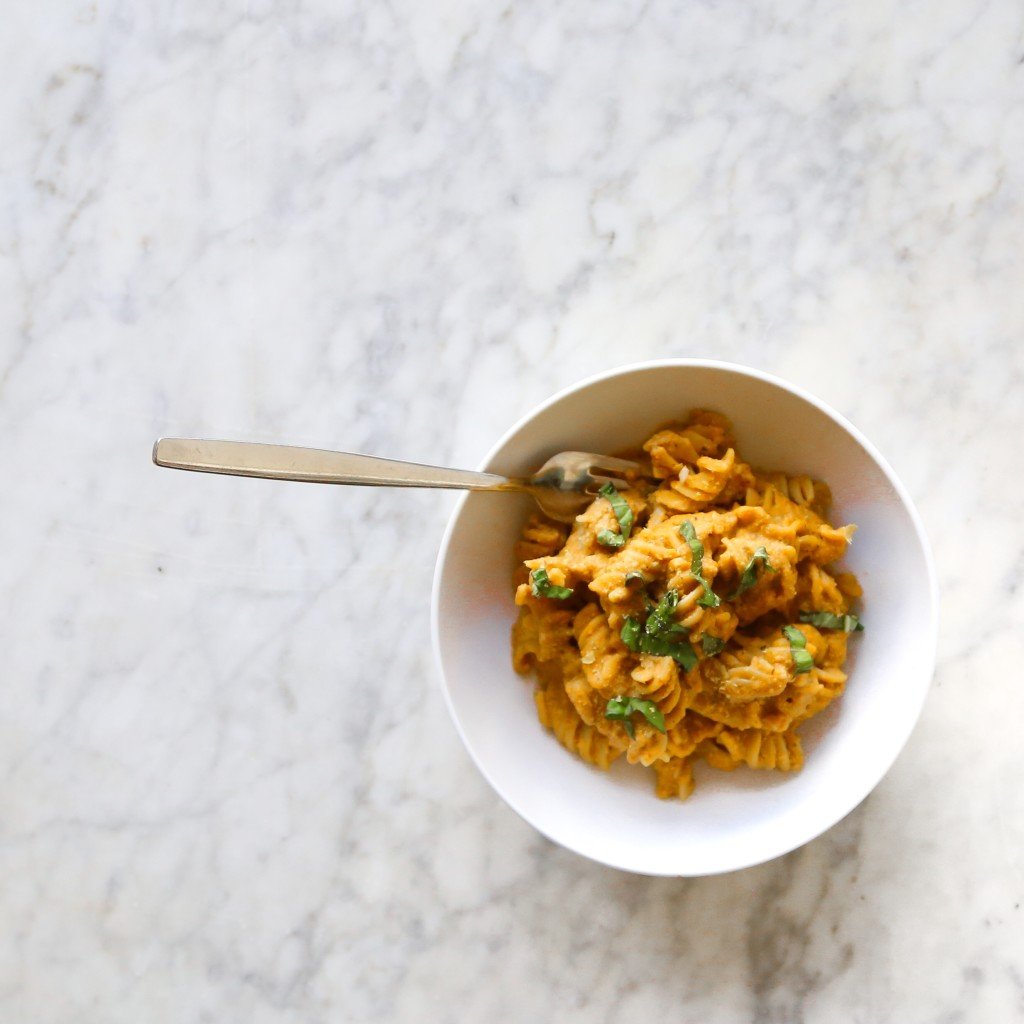 Creamy Pumpkin Mac N’ Cashew Cheese