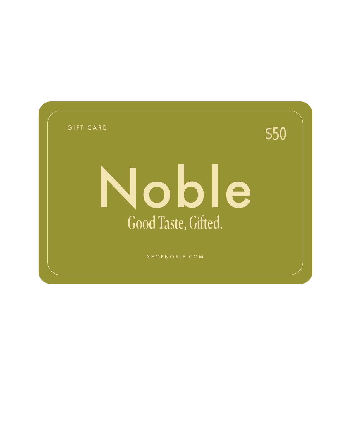 Noble Digital Gift Card