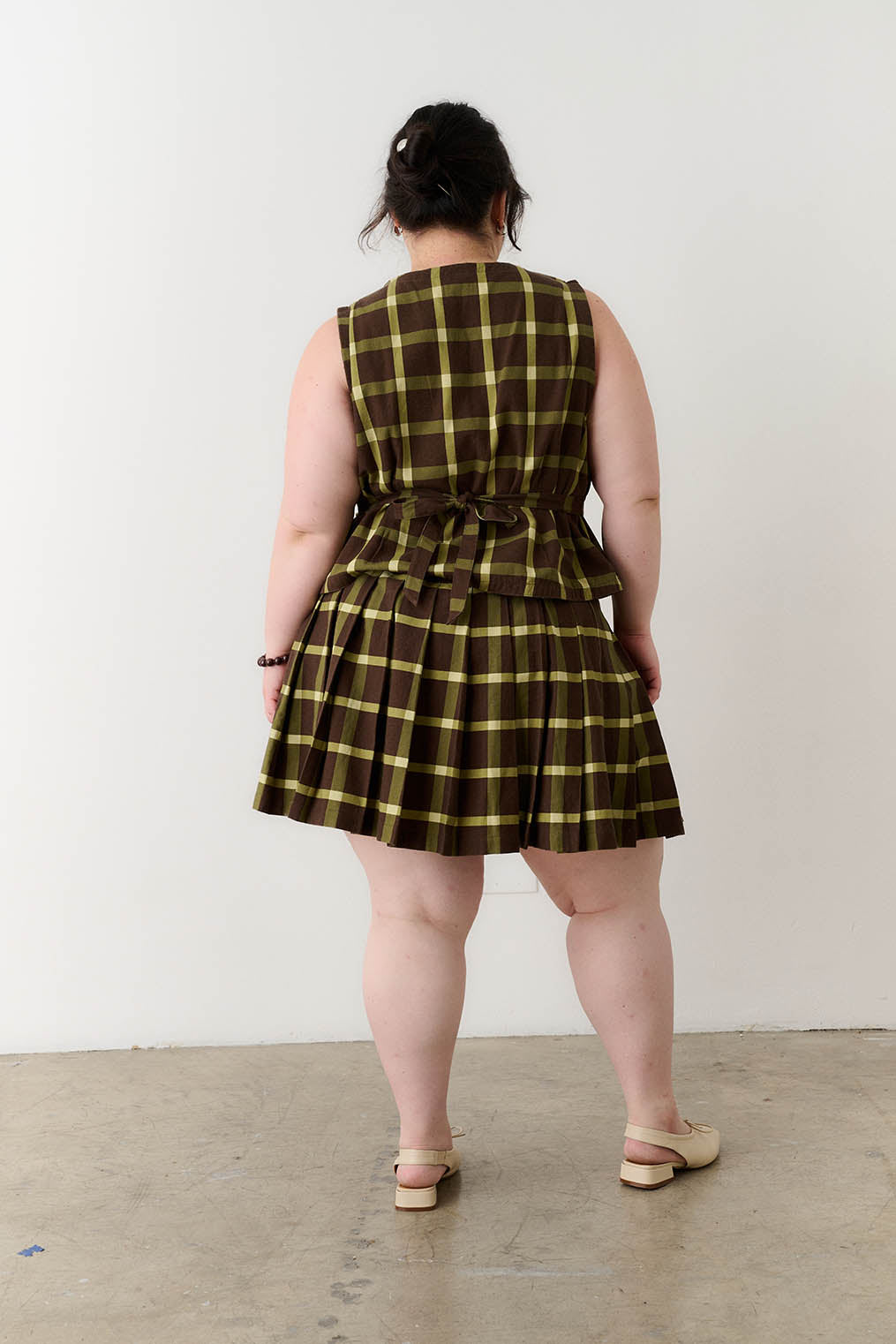 Pleated Skort