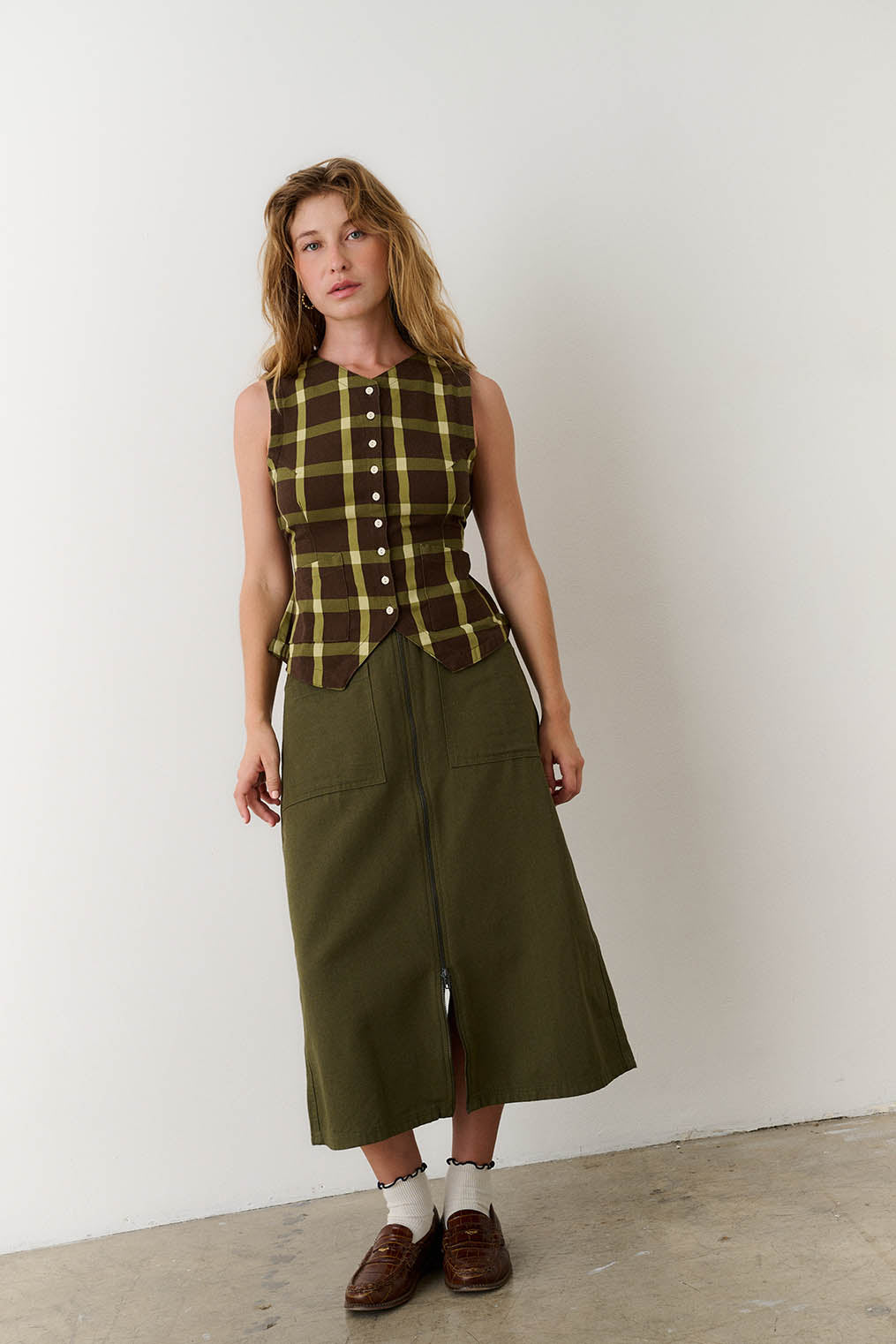 Flared Vest