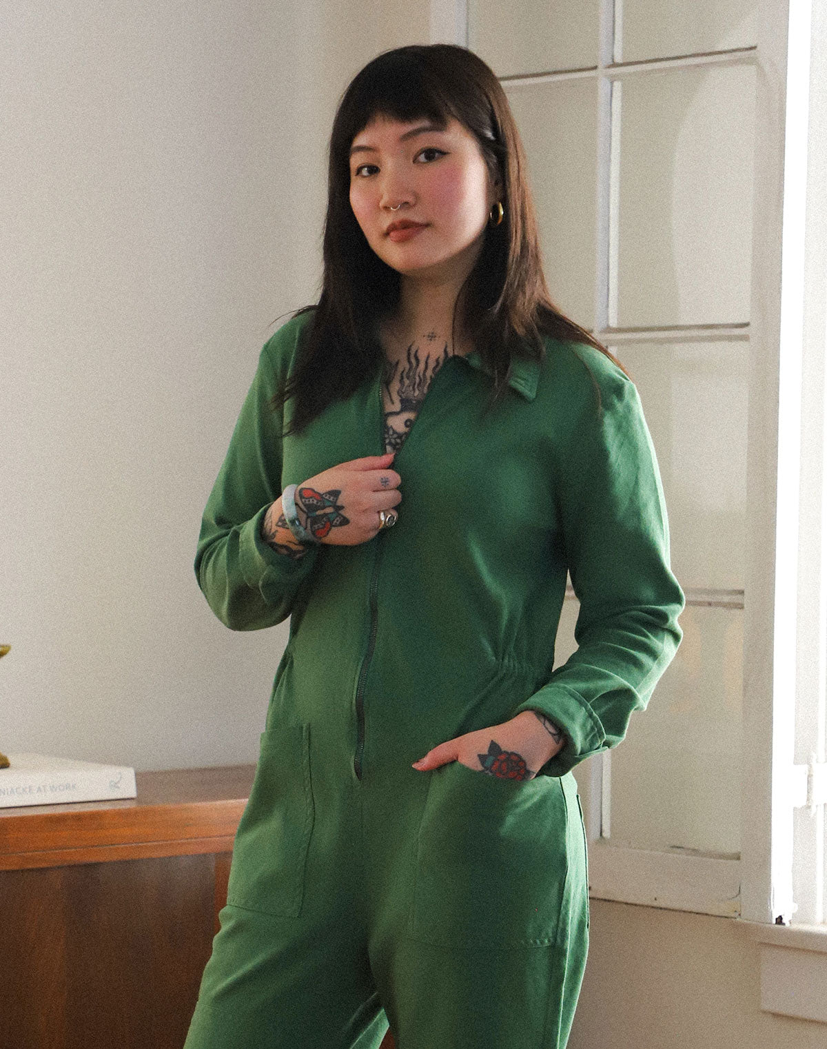 Long-Sleeve Utility Suit