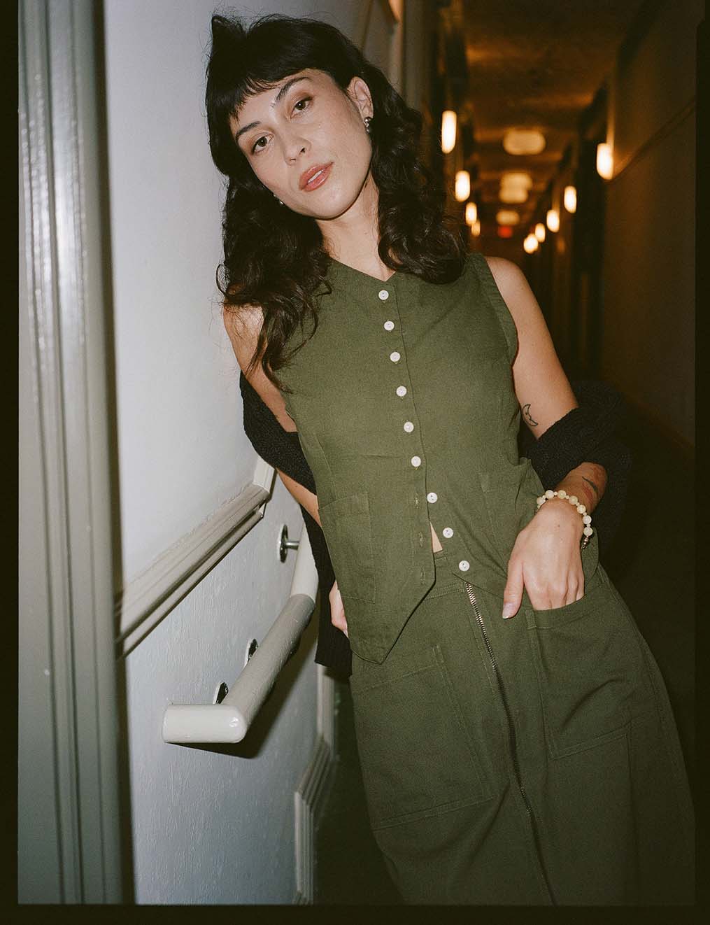 Flared Vest