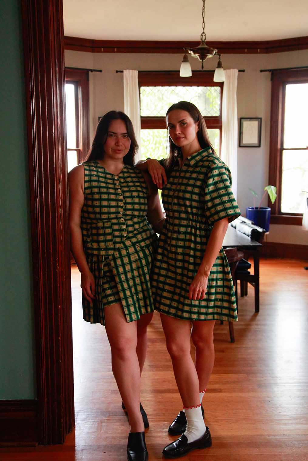 Pleated Skort