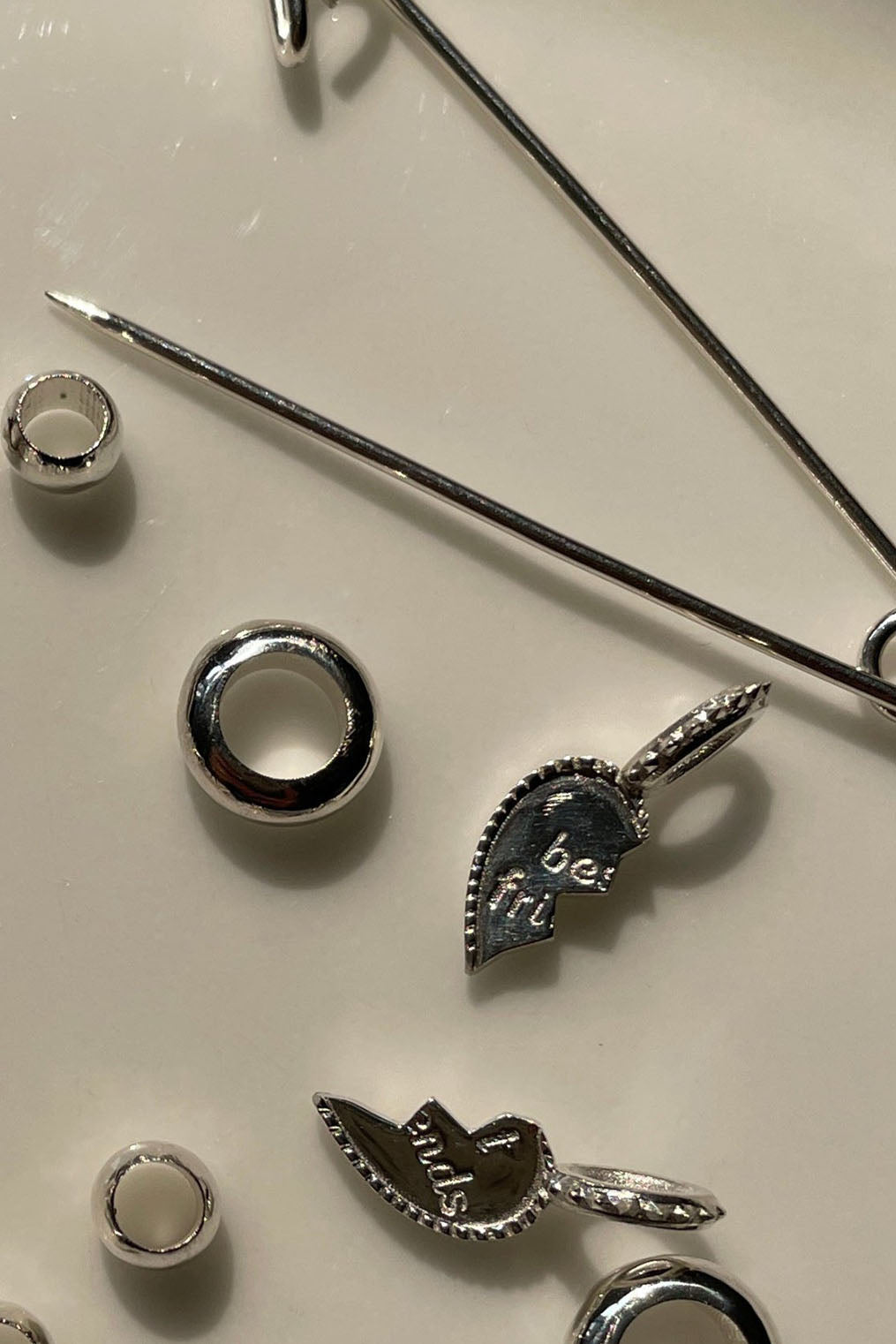 Sterling Silver Smooth Large Spacer Bead